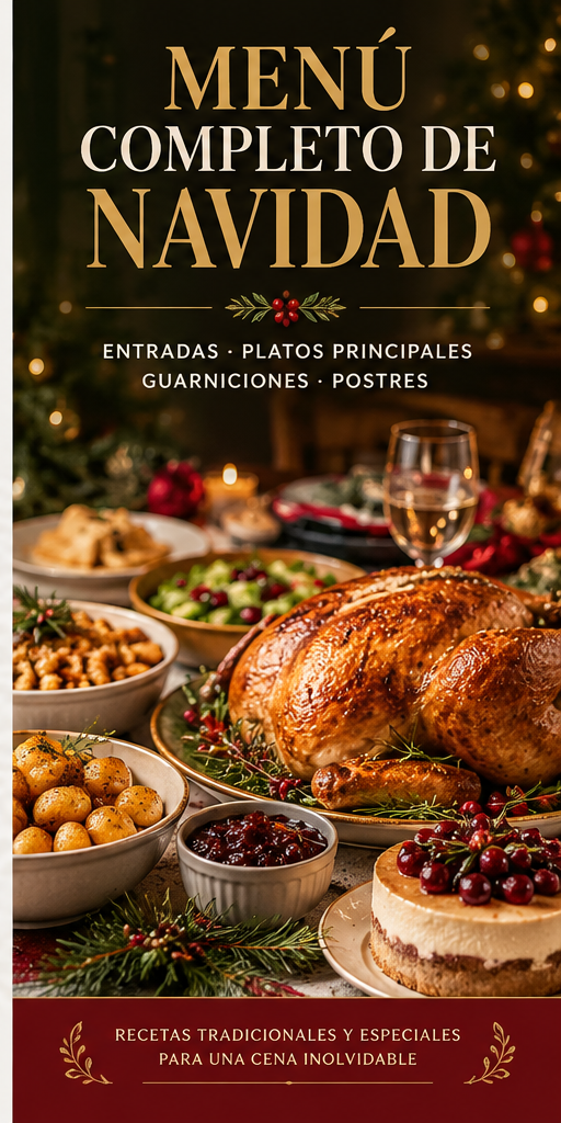 3 Menús Navideños Listos